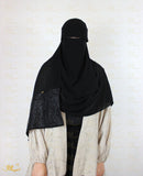 Black Branches Scarf - fusionstore.ae