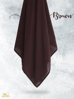 Brown Scarf - fusionstore.ae