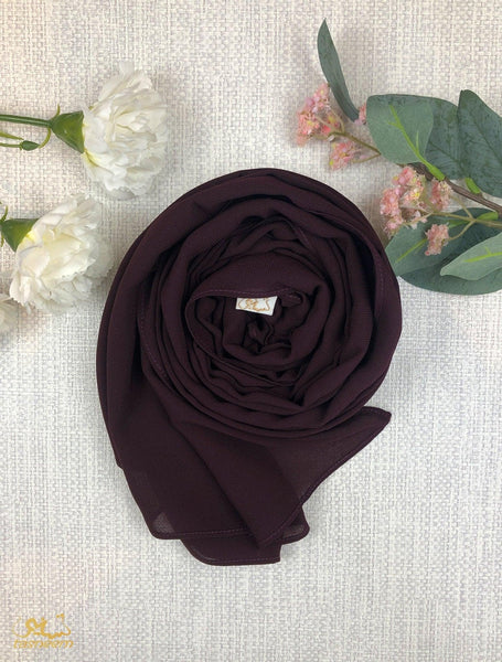 Burgundy Scarf - fusionstore.ae