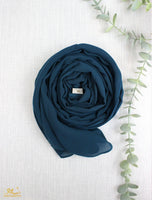 Dark Blue Scarf - fusionstore.ae