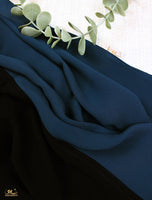 Dark Blue X Black Scarf - fusionstore.ae