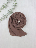 Dark Cocoa Scarf - fusionstore.ae