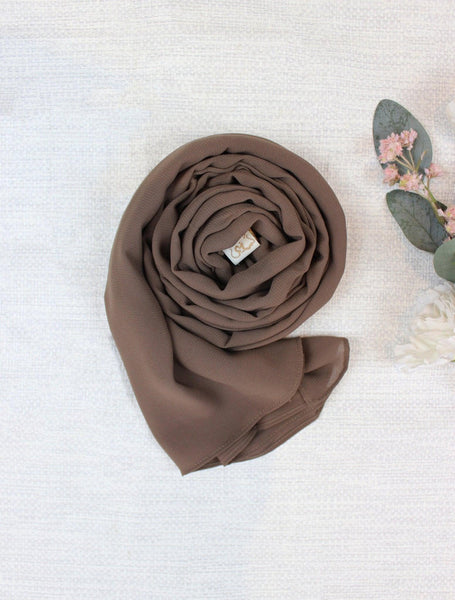 Dark Mocha Scarf - fusionstore.ae