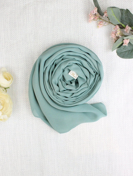 Dusty Mint Scarf - fusionstore.ae