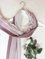 Mink Gradient Scarf - fusionstore.ae