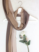 Sand Gradient Scarf - fusionstore.ae