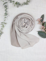 Smokey Taupe X Greige Scarf - fusionstore.ae