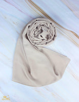 Soft Beige Scarf - fusionstore.ae