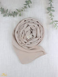 Soft Beige Scarf - fusionstore.ae