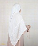 White Branches Scarf - fusionstore.ae